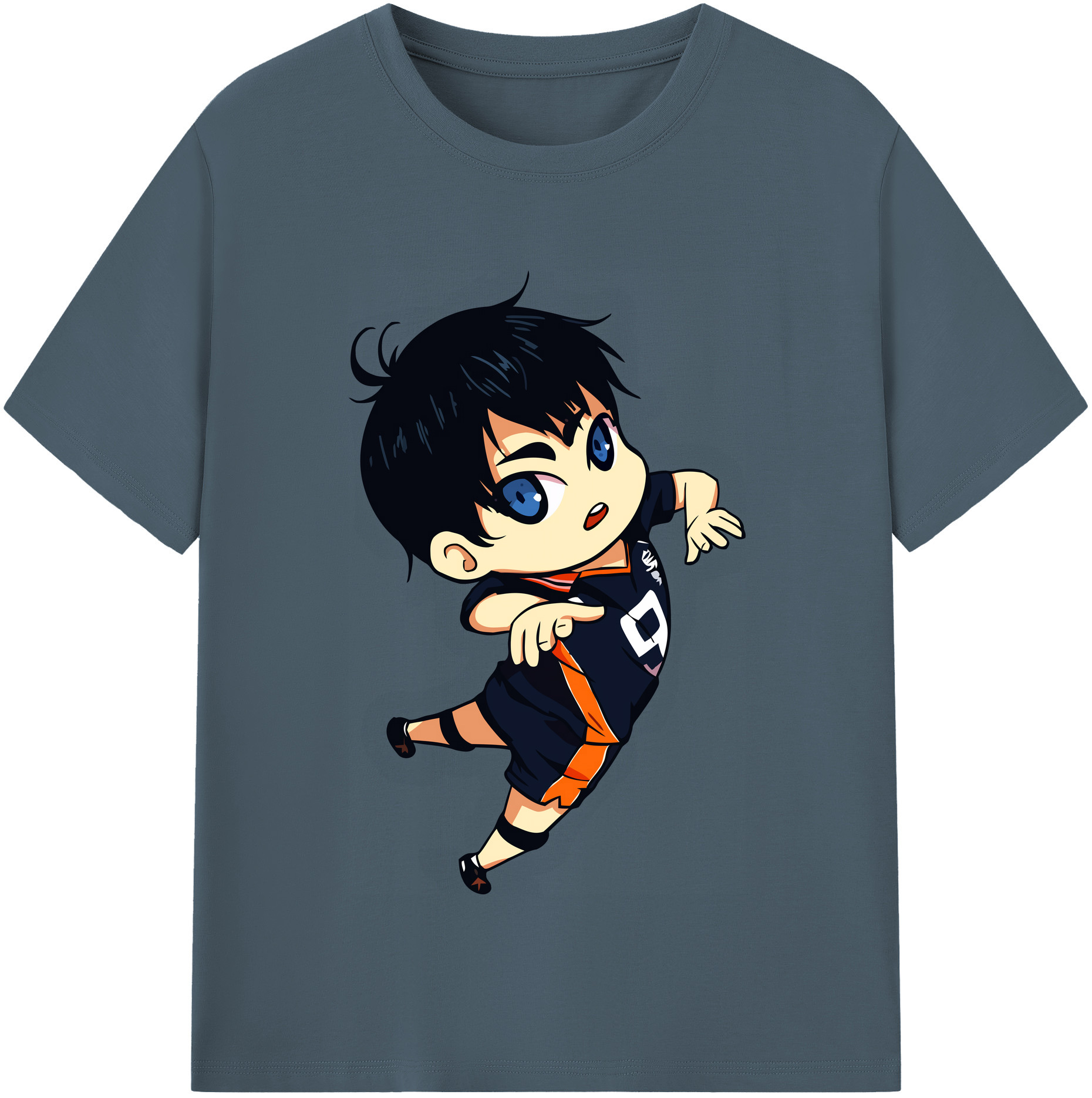 （画像用） ハイキュー!! Haikyu!! 綿100％半袖Tシャツ（フロントプリント）